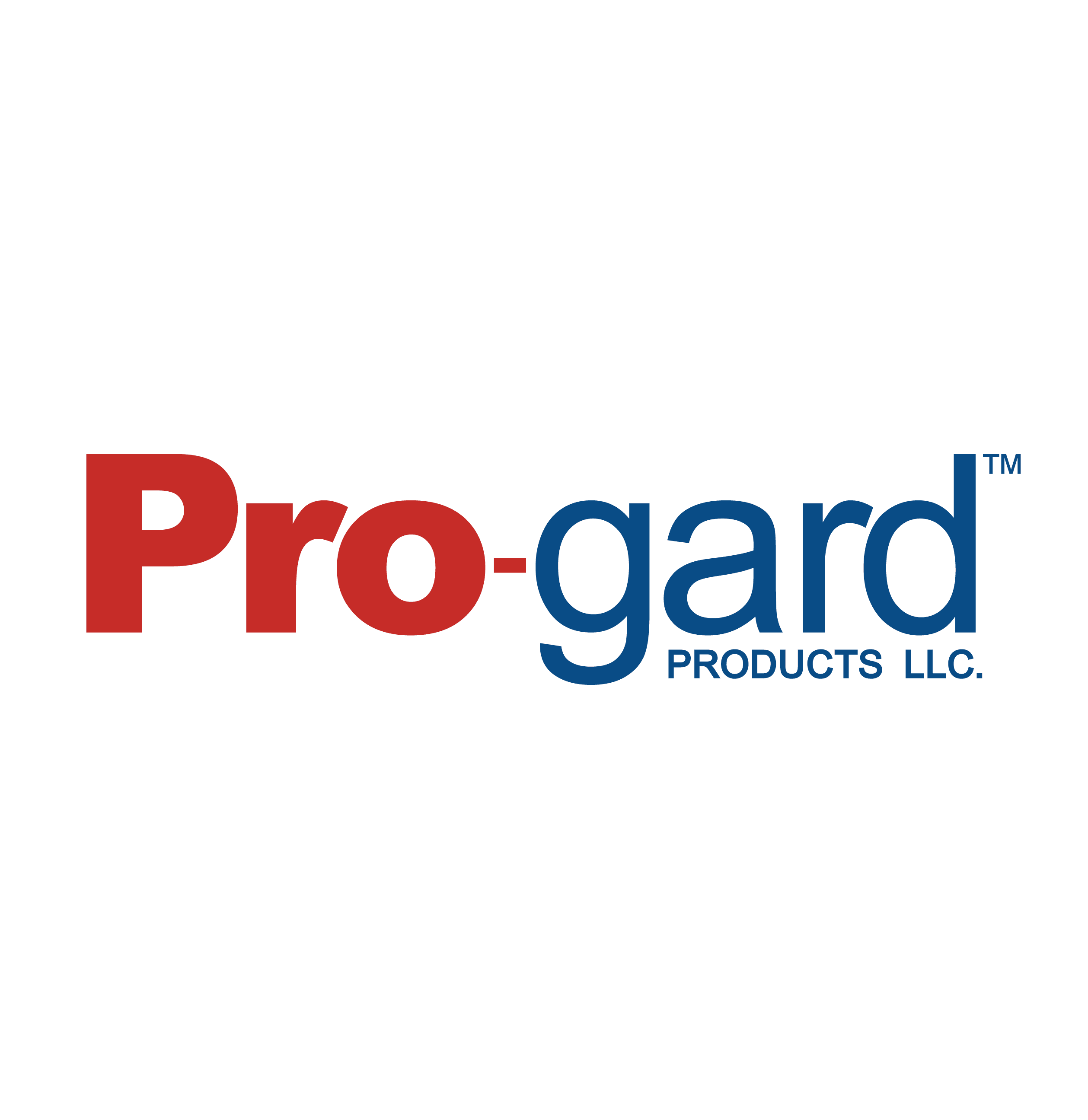 Logo of Pro-gard Protective Ltd with red and blue text.